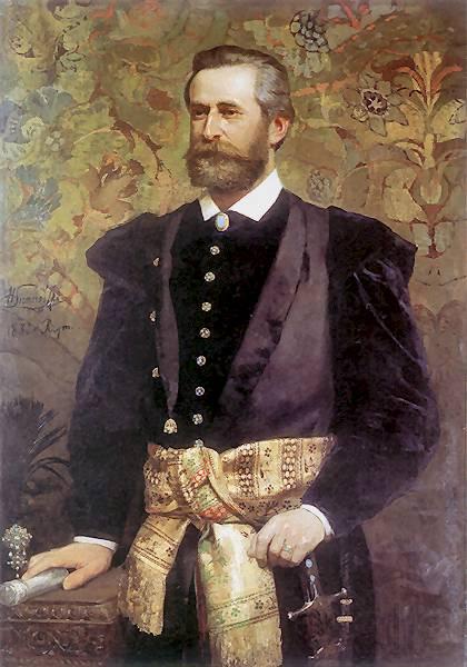 Henryk Siemiradzki Portrait of Ludwik Wodzicki Norge oil painting art